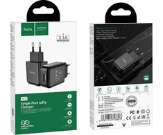 Telefono įkroviklis Hoco USB A 2A 10W N2 juodas