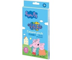 Astra "peppa" storos spalvotos kreidelės, 10 spalvų