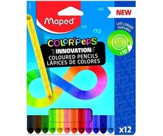 Spalvoti pieštukai Maped Infinity 12vnt.
