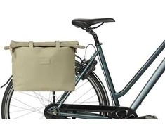 Krepšys BASIL MANHATTAN COMMUTER OFFICE DVIRAČIO KREPŠELIS, HOOK-ON, 12L, Wodoodporna, Taupe (NAUJIENA, 2025 m.)