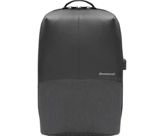 DBRAMANTE1928 HELSINGBORG - RECYCLED BACKPACK 16" - CHARCOAL