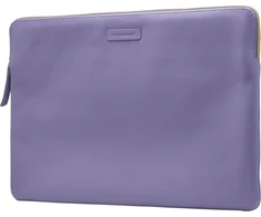 „Krepšys dbramante Paris“ – odinė 15 colių nešiojamojo kompiuterio / 16 colių „MacBook Pro“ 2016 m. žvirgždo odinė rankovė – „Daybreak Violetinė“