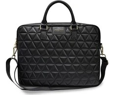 Guess Quilted krepšys kompiuteriui 15" juodos spalvos