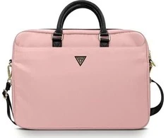 Krepšys Guess 16" Nylon Triangle Logo (Gucb15ntmllp) rožinės spalvos
