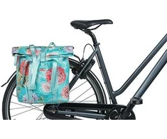 Basil Krepšys na bagażnik BASIL BLOOM FIELD SHOPPER 15-20L, sky mėlynas