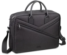 Krepšys RivaCase 8134 Juodas ECO* Bag Clark Nešiojamas kompiuteris 15.6&amp;quot,