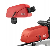 Rockbros 30120122004 Atsparus vandeniui Bicycle Frame Bag with Magnetic Closure 0.9L - Raudona