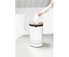 Brabantia Skalbinių dėžė, 60L - Baltas