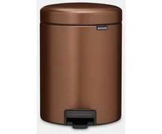 Brabantia Šiukšliadėžė NewIcon, 5 l, šilta bronzinė