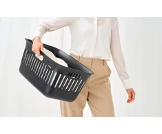 Krepšys skalbiniams Brabantia Collet-It Krepšys na bieliznę 40 L Juodas 244087