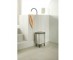 Brabantia Šiukšlių dėžė, Bo Hi 7L - Matt Steel Fingerprint Proof