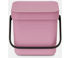 Krepšys skalbiniams Brabantia Sort &amp; Go Krepšys na odpady. Lilac Rožinė 3 L