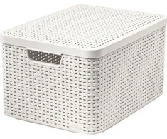 Daiktadėžė CURVER, 6 l, kreminė, 29,1×19,8×14,2 cm