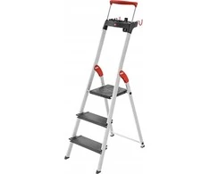 Krepšys skalbiniams Hailo HAILO Household bins L100 TopLine / aluminum / 3 tiers 038050307