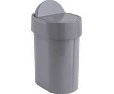 Šiukšliadėžė Gedy JUNIOR - GRIGIO 8009 08, 4,8 l, pilka
