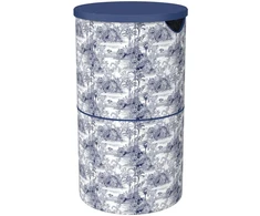 ORDINETT Krepšys skalbiniams Zeller Laundry box Ø38x65cm Kyoto (126073001)