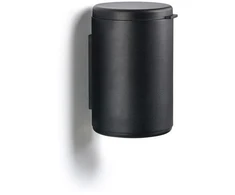 Krepšys skalbiniams Zone Ścienny kosz łazienkowy 3,3 l Rim Juodas 14655