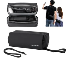 Krepšys SunnyLife Dėklas Dėklas Organizer Case Skirtas DJI Osmo Pocket 3 / Insta360 X5 / Go 3s / B018-d / Juoda (SB11966)