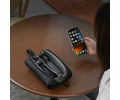 Krepšys SunnyLife Dėklas Dėklas Organizer Case Skirtas DJI Osmo Pocket 3 / Insta360 X5 / Go 3s / B018-d / Juoda (SB11966)