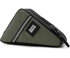 Rockbros Triangle Bike Frame Bag 0.3l – žalios spalvos