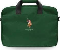 US Polo Assn.krepšys 16" nešiojamam kompiuteriui - žalios spalvos