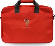 US Polo Assn.krepšys 16" nešiojamam kompiuteriui - raudonos spalvos