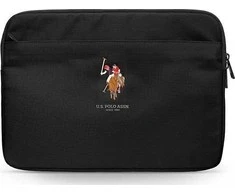 US Polo Assn. dėklas iki 13" nešiojamam kompiuteriui juodos spalvos