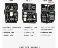 Wandrd Kasetė fotograficzny Camera Cube Pro Deep
