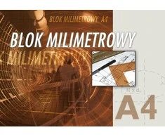 Milimetrinis popierius KRESKA, A4, albumas, 20 lapų