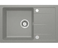 Deante granitinė virtuvinė plautuvė Deante Leda ZRD_S113, Metallic pilkas
