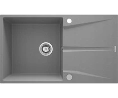 Deante granitinė virtuvinė plautuvė Deante Corio ZRC_S11A, Metallic pilkas