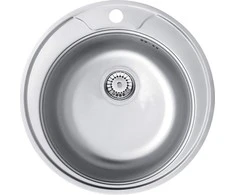 Virtuvinė plautuvė Deante Twist ZHC 0813, satin