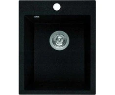 Kuchinox Granitinė virtuvinė plautuvė Laveo Chichi SBH_710T, Juodas