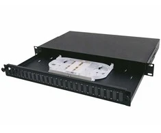 Krone Securitynet PANELĖ 19" 1U 24XSC DX 1X KASETĖ SC-FL-01