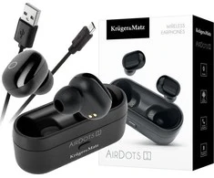 Kruger &amp; Matz Air Dots 1 TWS belaidės ausinės