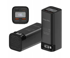 Kruger &amp; Matz PowerBank KrugerMatz 20000 mAh ličio jonų išorinė baterija su QC ir PD funkcijomis