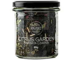 Krupiec Citrusinių vaisių sodo juodoji arbata 60 g
