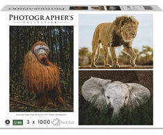 Dėlionė Krups Ambassador Wildlife 3x1000 Pieces (Donal Boyd)