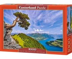 Castorland dėlionė Uri ežero vaizdas, Šveicarija 1000 det.