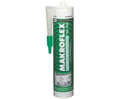 Universalus silikoninis hermetikas MAKROFLEX GA 103, bespalvis, 300 ml