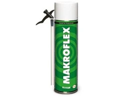 Vienkomponentės PU montavimo putos MAKROFLEX STD, 300 ml