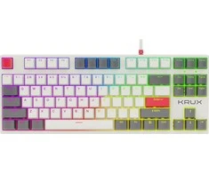 Klaviatūra KRUX ATAX PRO RGB CREATOR RETRO GATERON Geltonas PRO