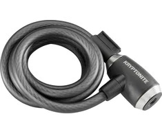 Kryptonite dviračio užraktas / trosas Kryptonite Kryptoflex 1218 Raktų kabelis 12mm / 180cm su laikikliu