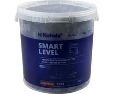 Kubala KLIPAS PLYTELIŲ LYGINIMUI 1,5MM 800 VNT + KIBIŠAS 20L.