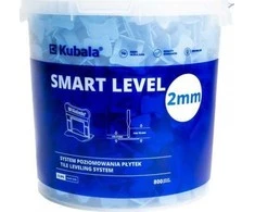 Kubala Plytelių lyginimo spaustukai 2,0 mm, 800 vnt. + 20 l kibiras