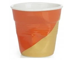 Revol Kubeczek Froisses Twist Oranžinis Up 80 ml