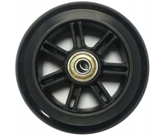 Kubisport Freestyle Junior sportinis paspirtukas vaikams juodas 100mm (Kub_05-CSK1K)