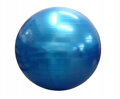 KUBISPORT gimnastikos kamuolys treniruotėms, 75 cm, mėlynas