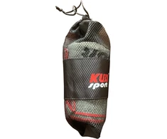Kubisport Greitai džiūstantis rankšluostis Mikropluošto 120x60 cm Pilkas Paplūdimio Treniruočių Dėklas (Kub_05-D21K)