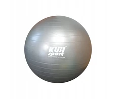 Kubisport Gimnastikos kamuolys pratyboms fitness treniruotėms sidabrinis 550 mm (Kub_05-S3211K-STR)